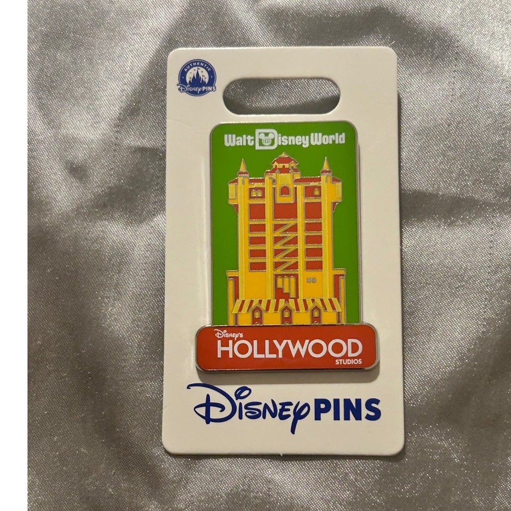 Disney Parks Tower of Terror Hollywood Studios WDW Enamel Trading Pin New